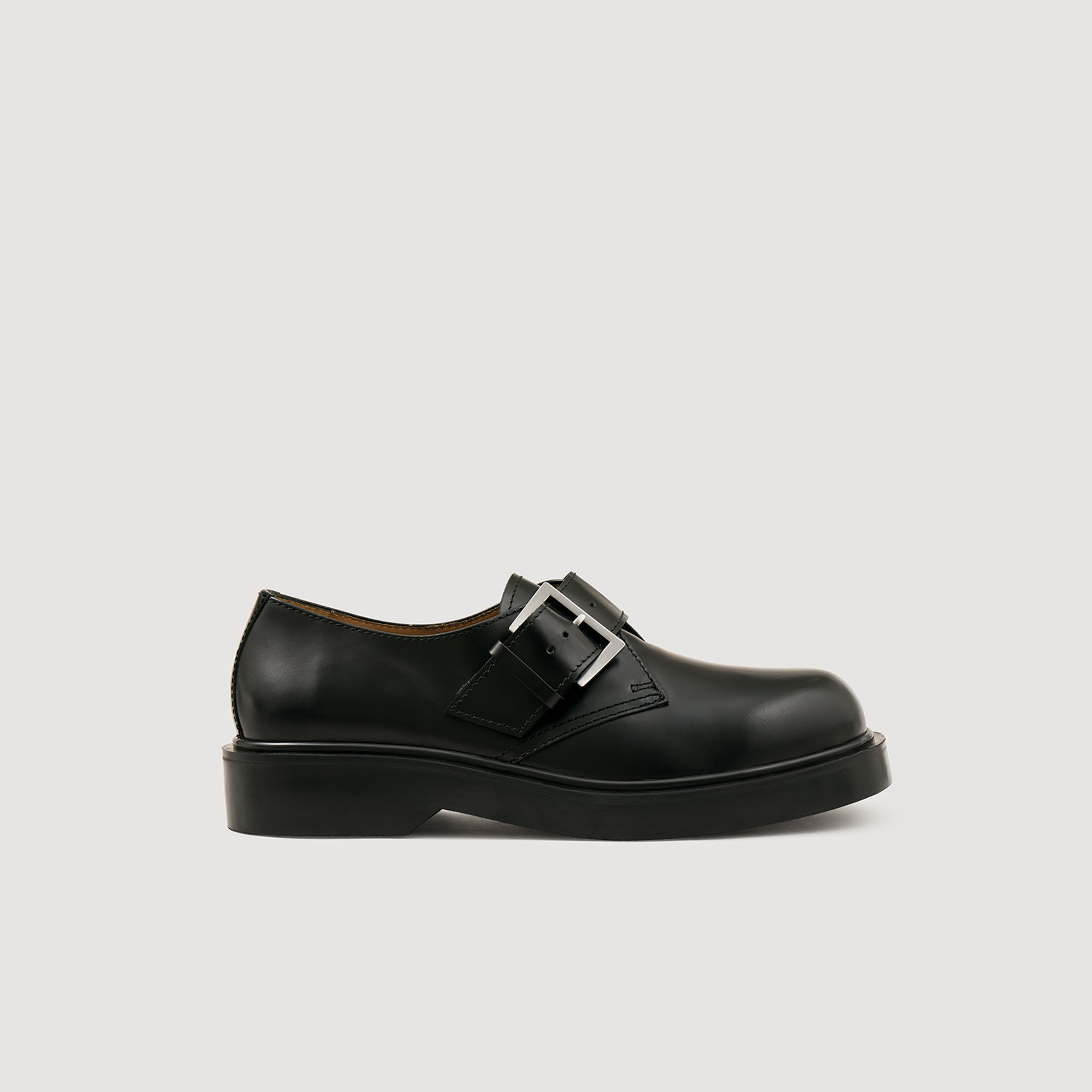 Zapatos derby de charol