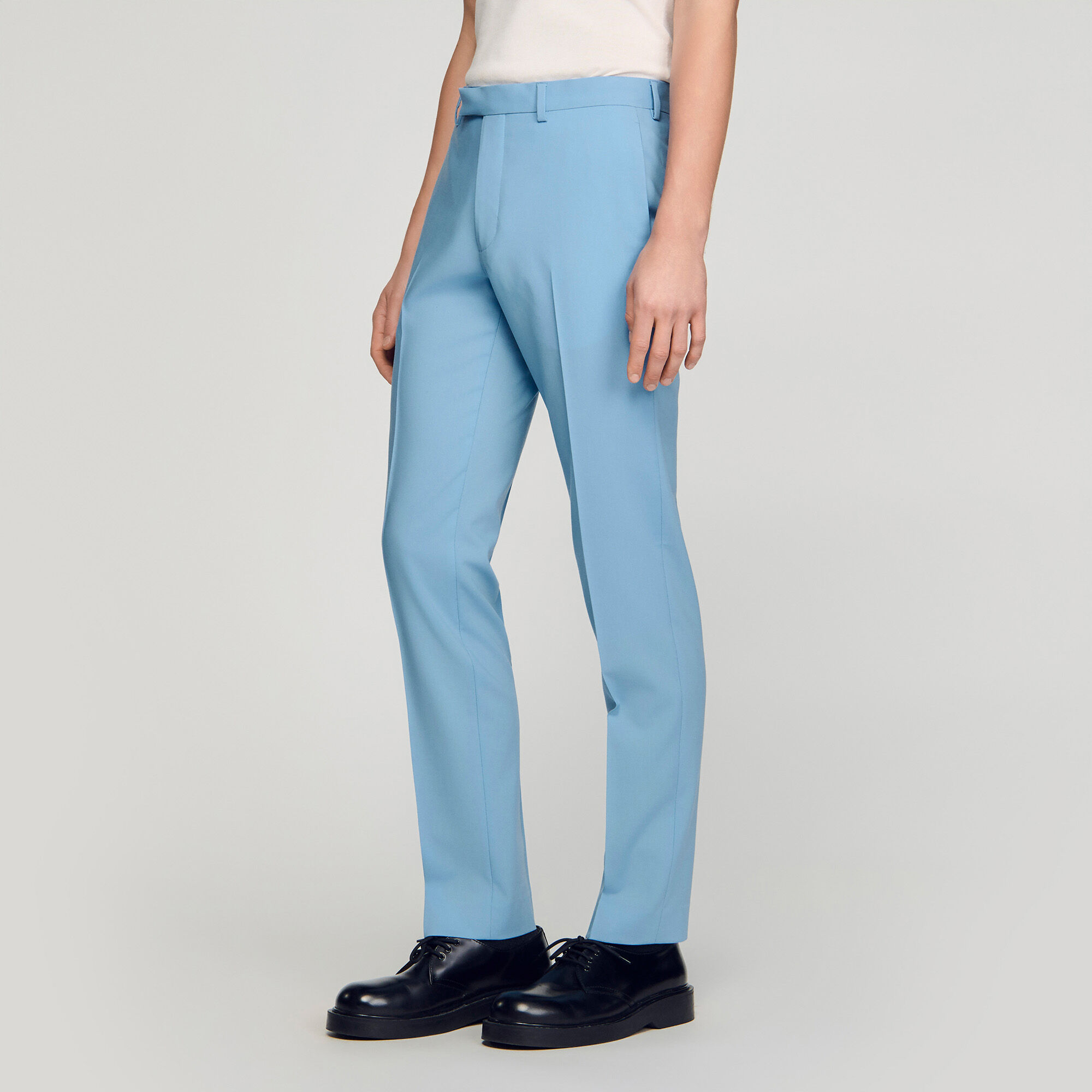Pantal&oacute;n de traje de lana