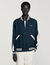 Cazadora varsity con cremallera