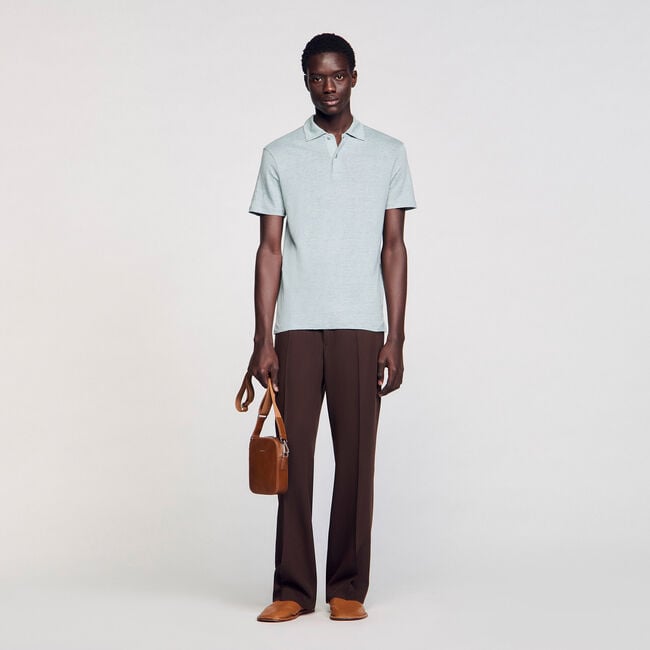 Polo de lino
