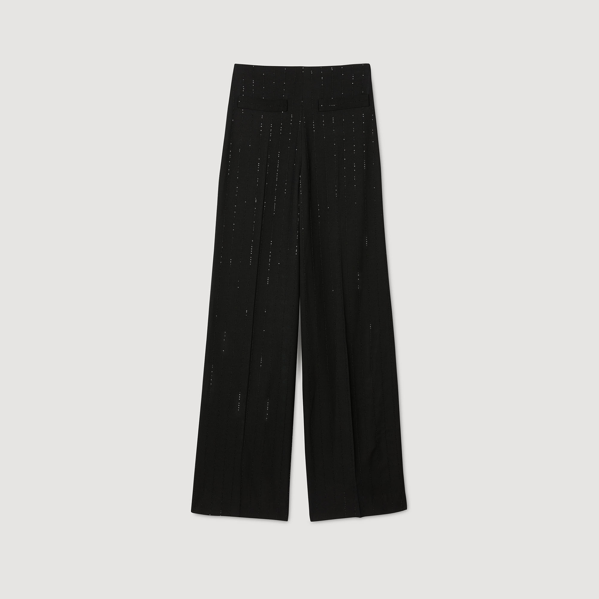 Pantalón de traje con lentejuelas