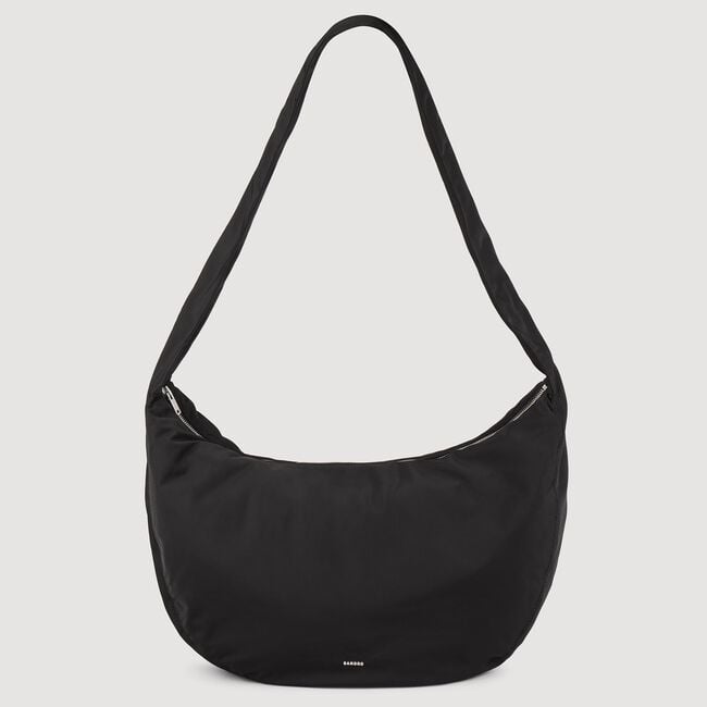 Bolso hobo grande de nailon