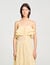 Vestido largo con volantes