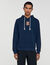 Sudadera con parche de cuero