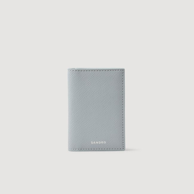 Cartera de cuero reconstituido
