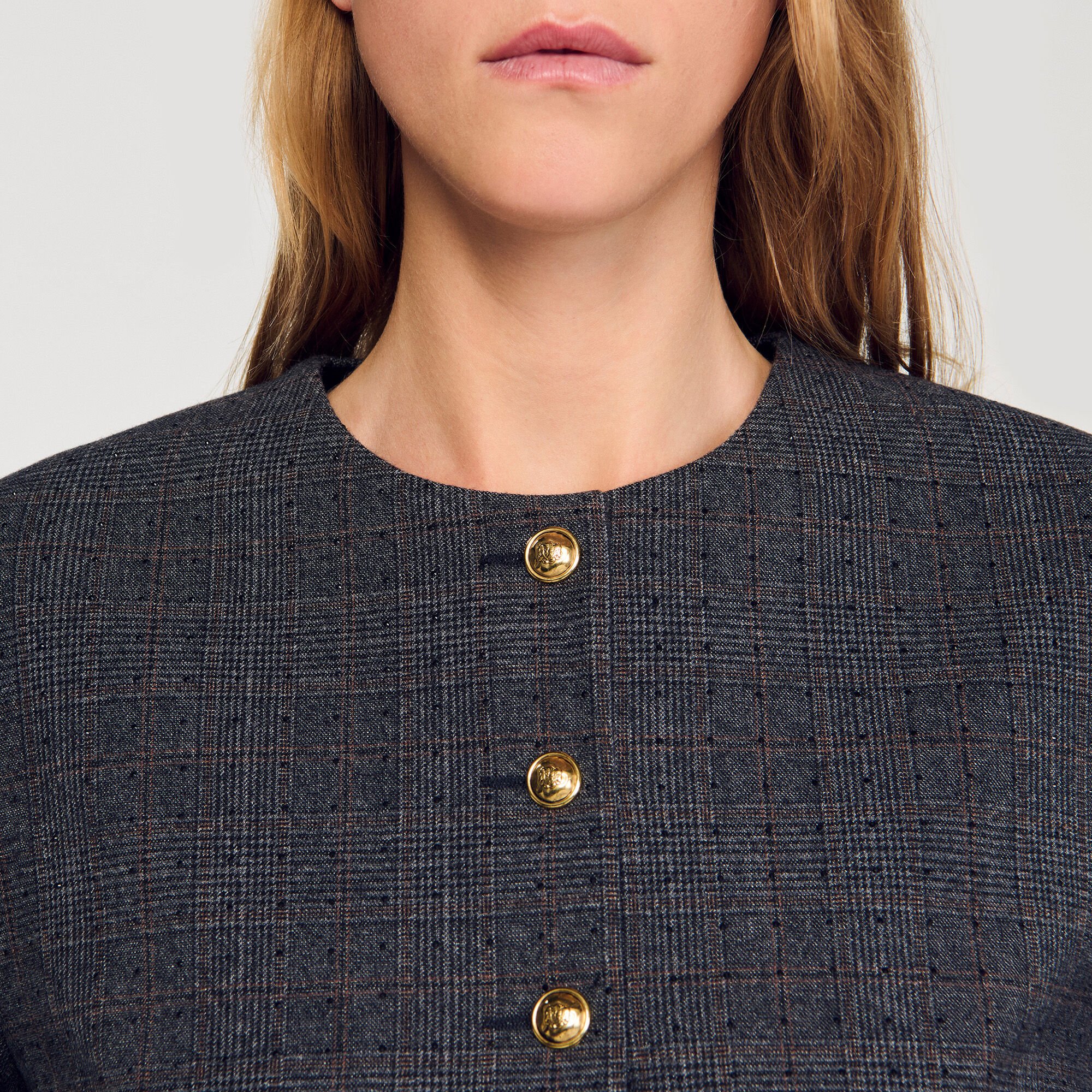 Chaqueta sastre con strass