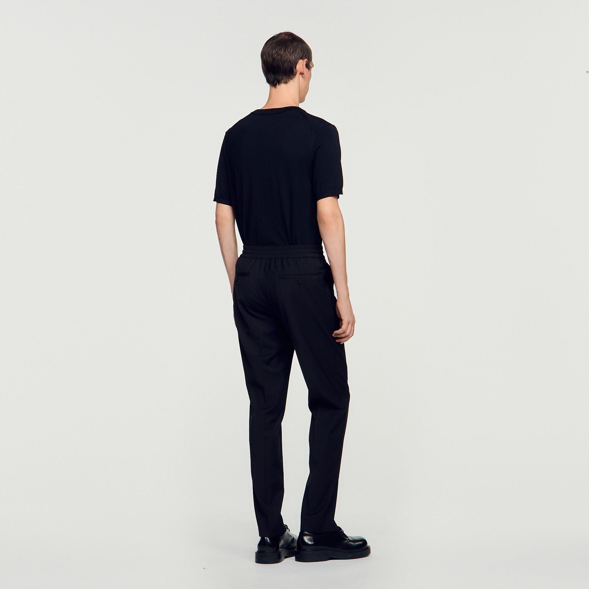 Pantal&oacute;n recto el&aacute;stico - Hombre | Sandro