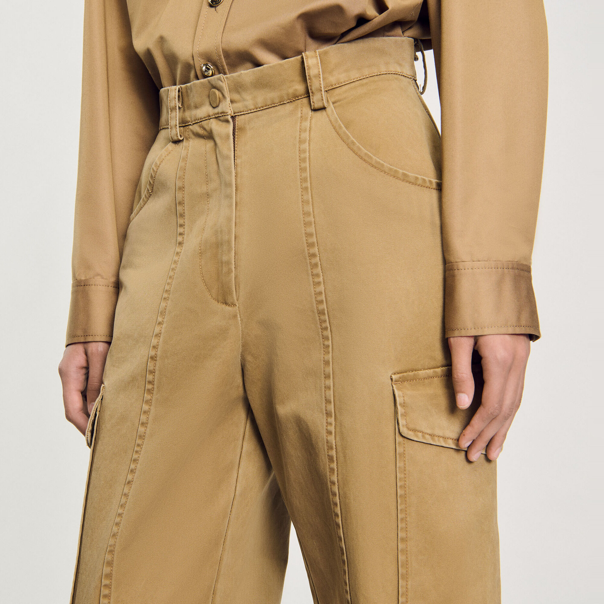 Pantal&oacute;n cargo - Mujer | Sandro