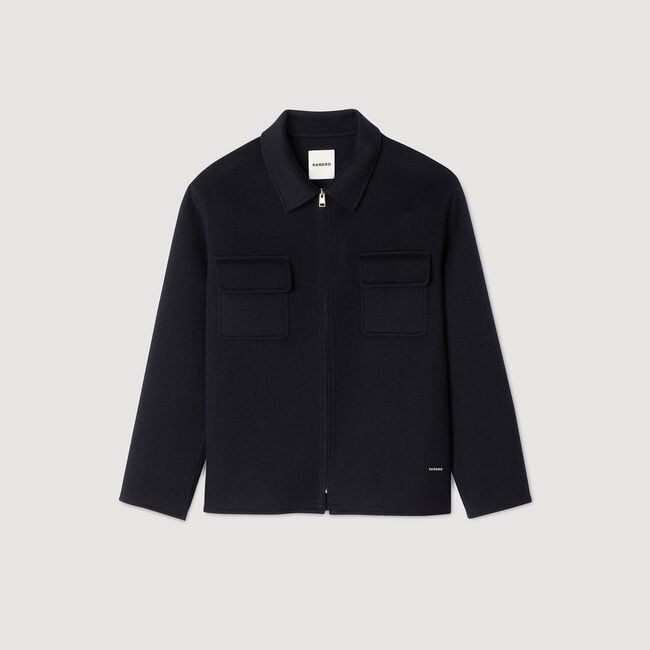 Sobrecamisa con cremallera