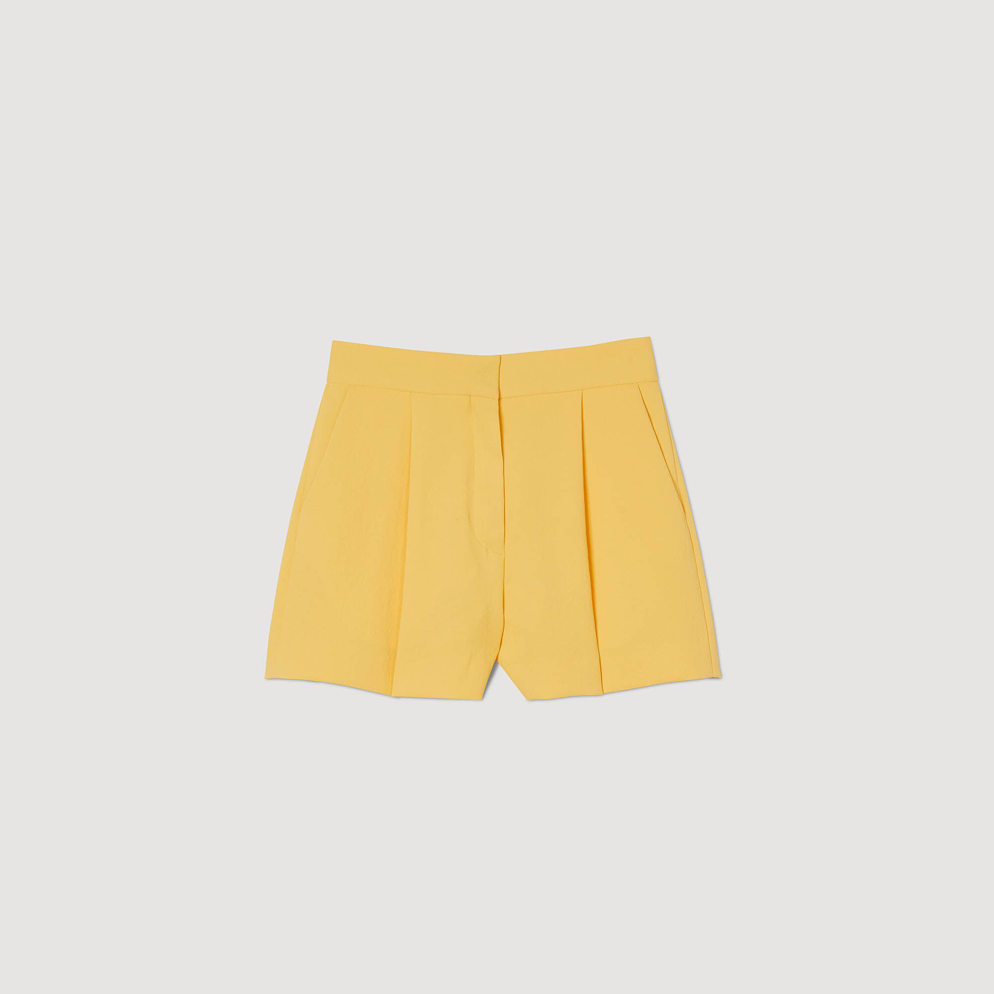 Pantalón corto recto