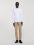 Camisa ajustada de algodón stretch