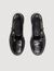 Zapatos derby abiertos con hebillas