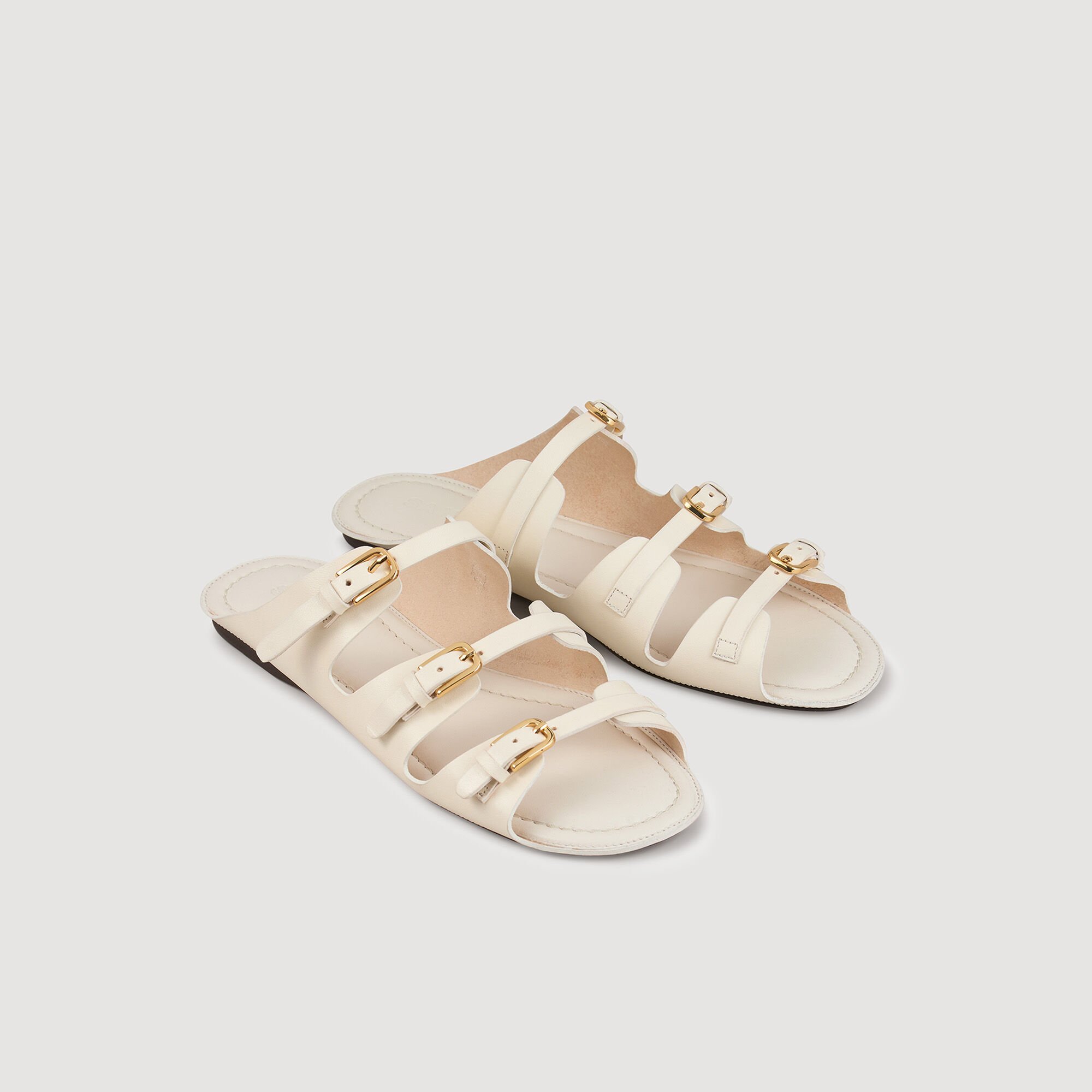 Sandalias de cuero