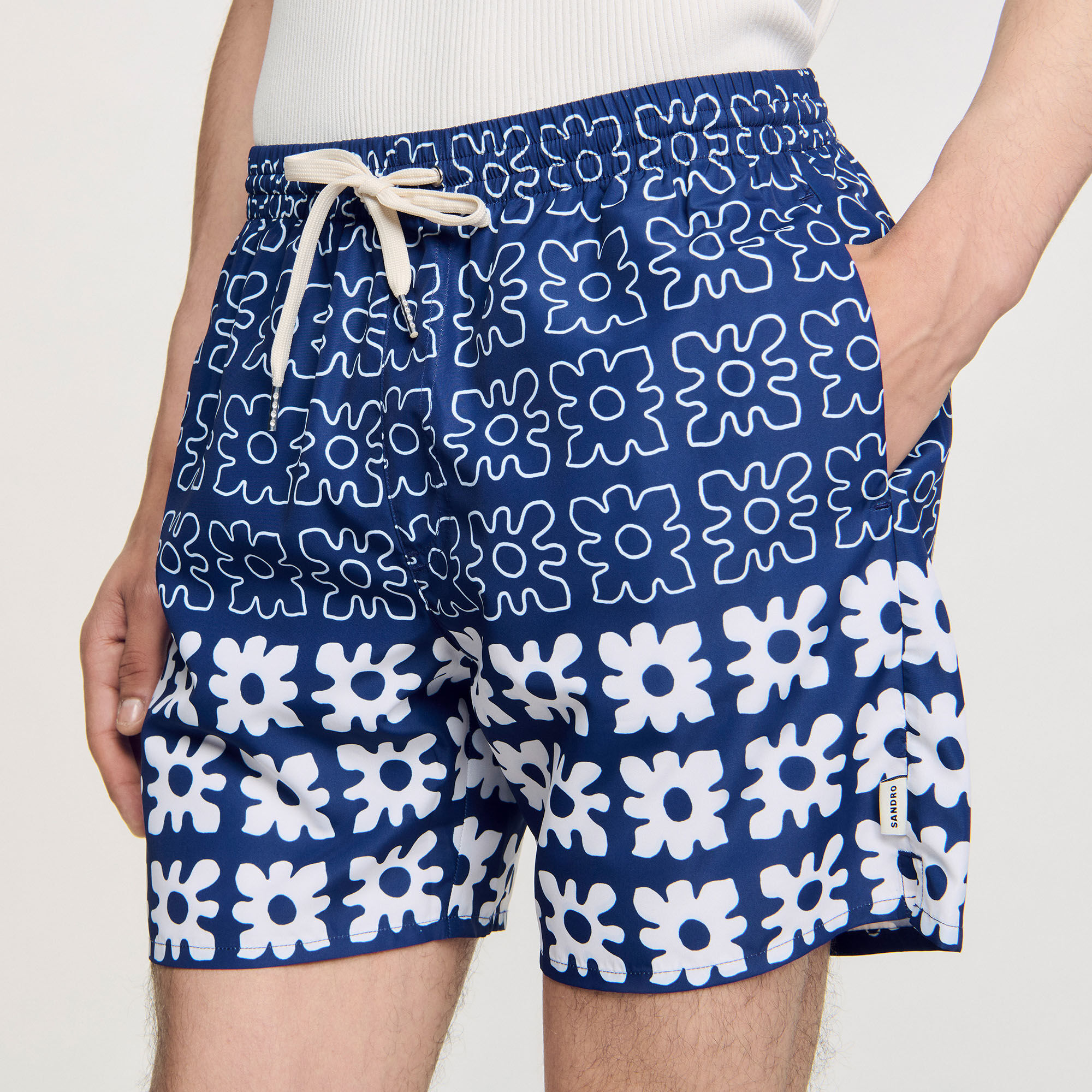 Bañador con estampado floral