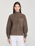 Jersey ancho de cuello alto