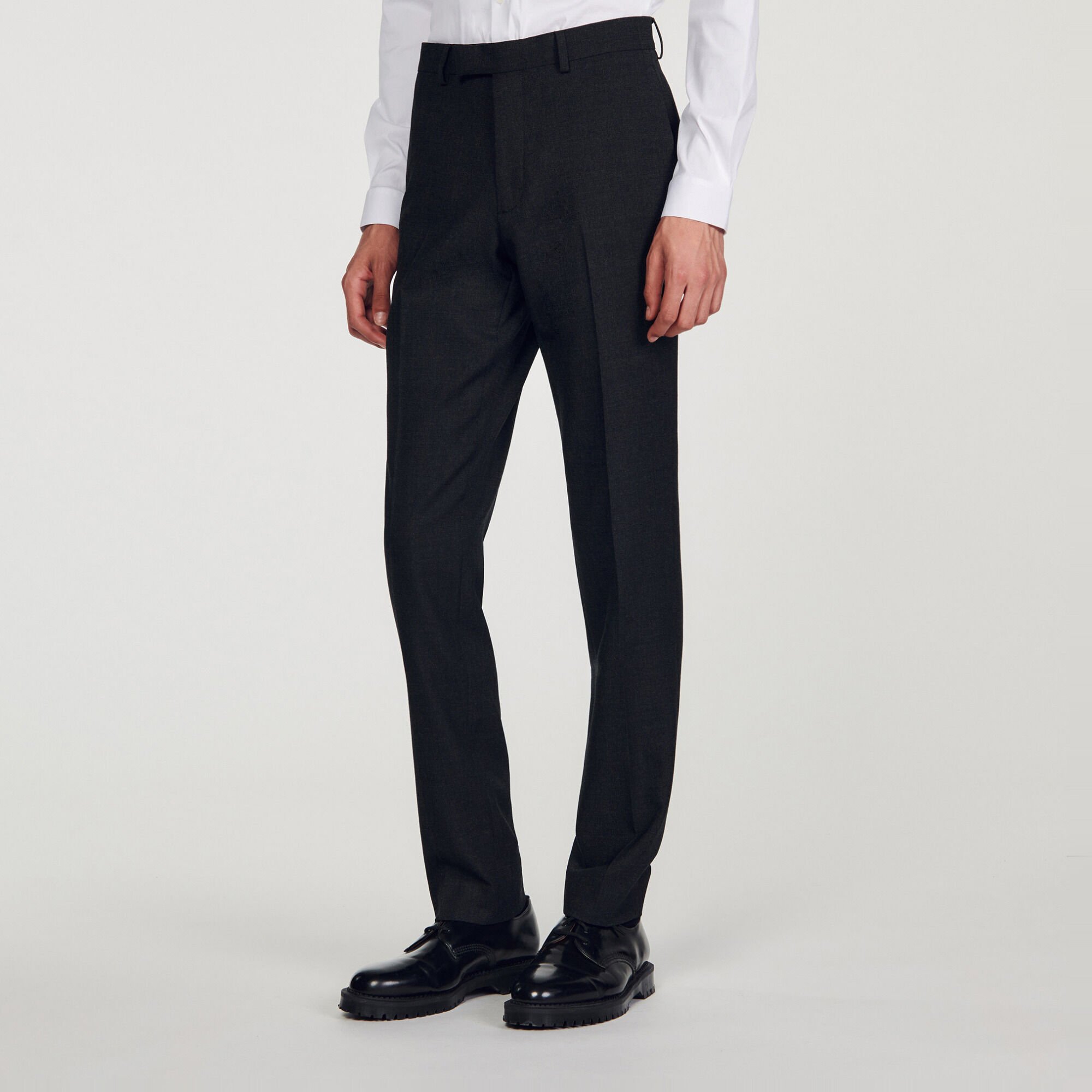 Pantalón de traje de lana