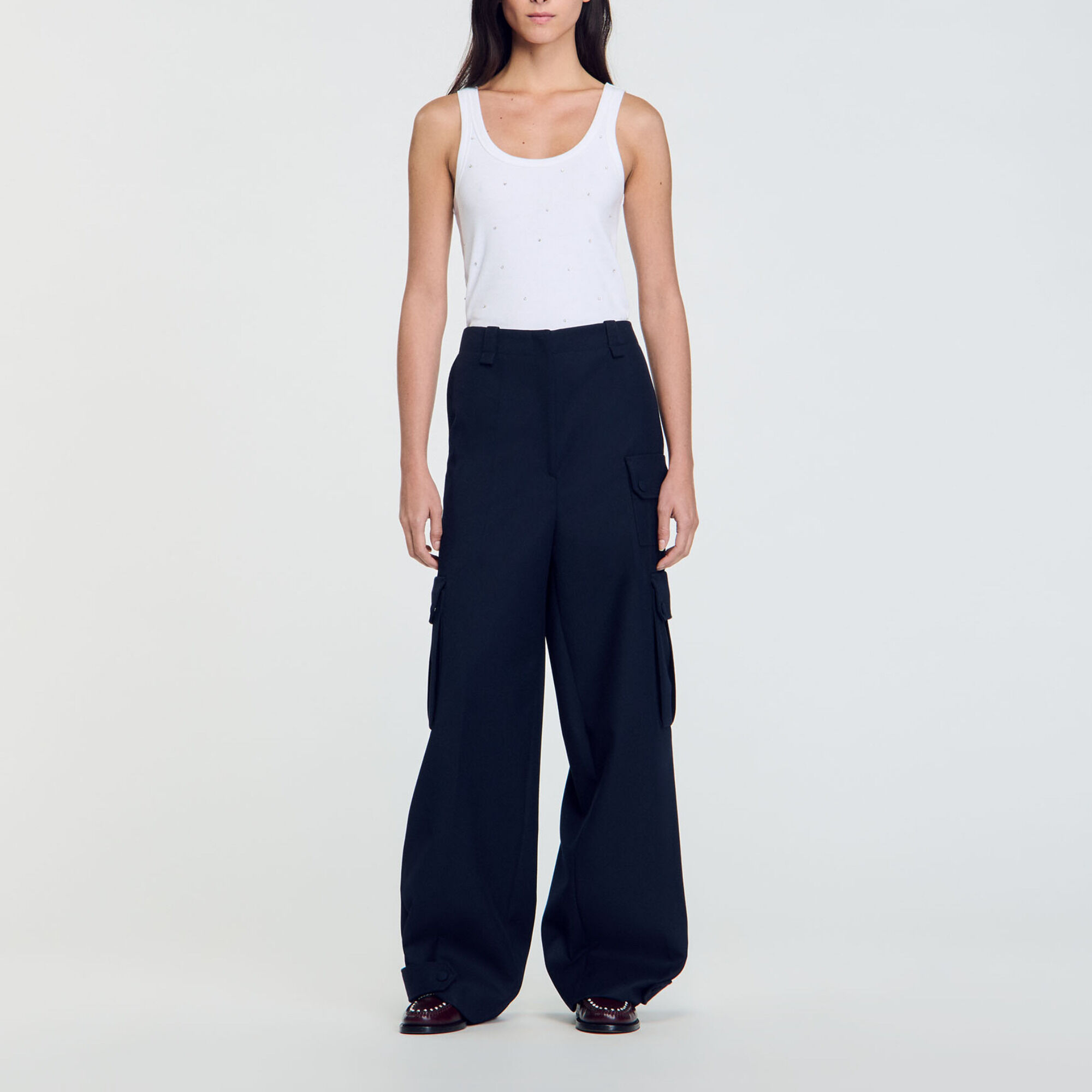 Pantal&oacute;n cargo - Mujer | Sandro