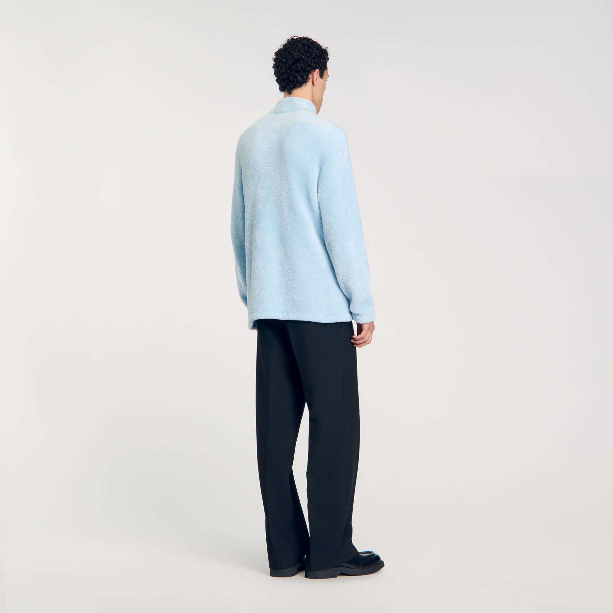 Jersey de tejido polar de rizo - Hombre | Sandro
