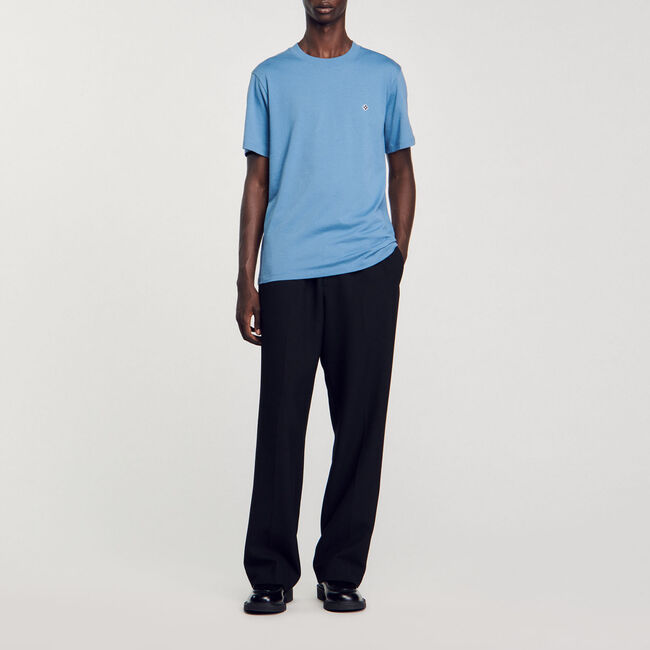 Camiseta con parche Square Cross