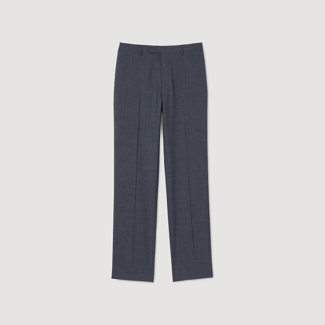 Pantalón de traje en lana