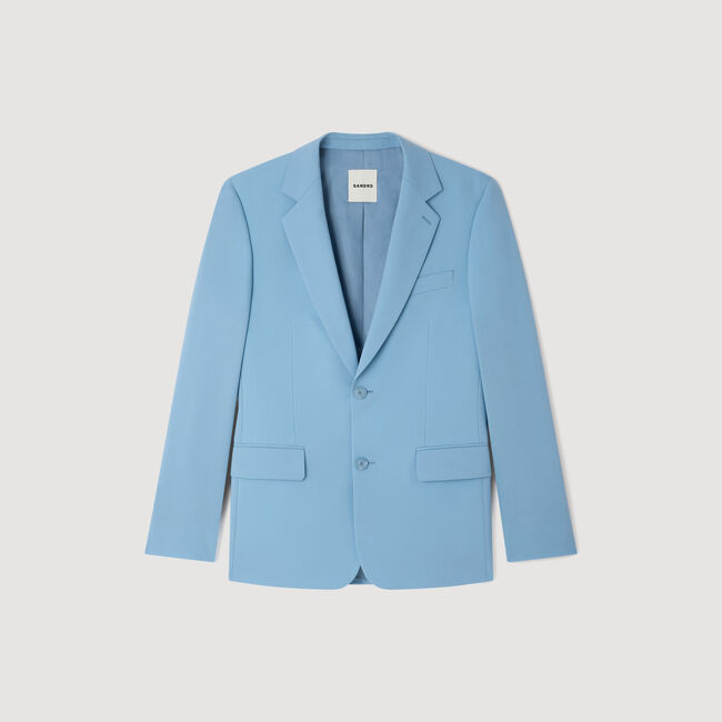 Chaqueta de traje de lana