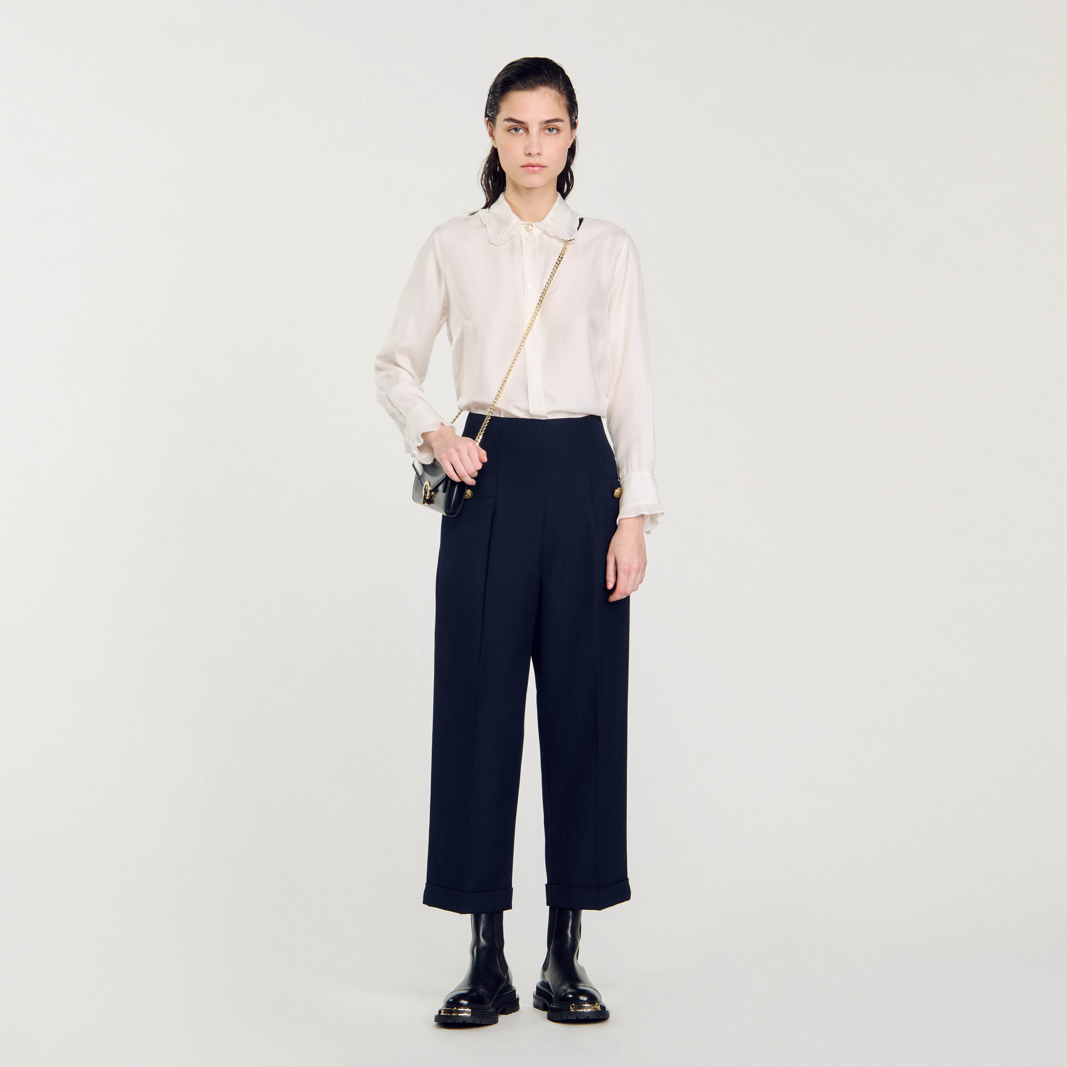 Pantalones de vestir para mujer Sandro Paris