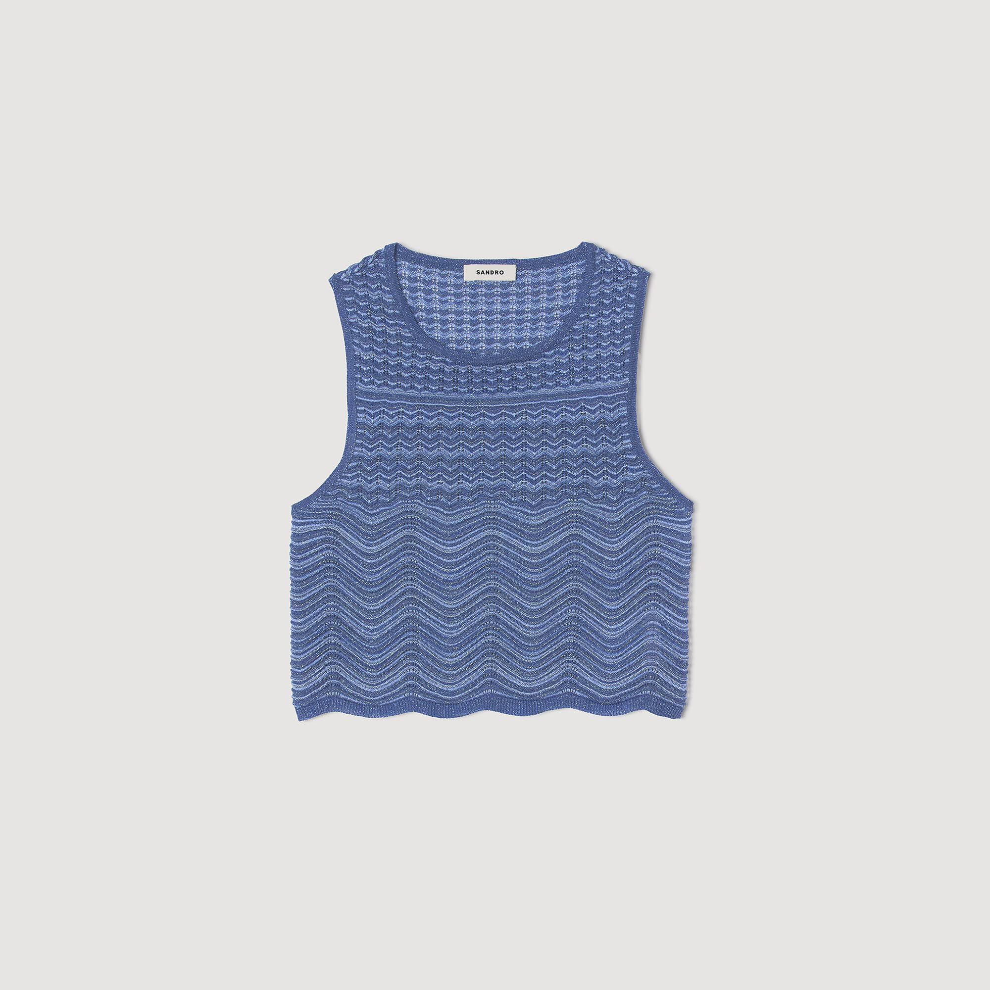 Jersey de punto brillante