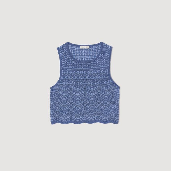 Jersey de punto brillante