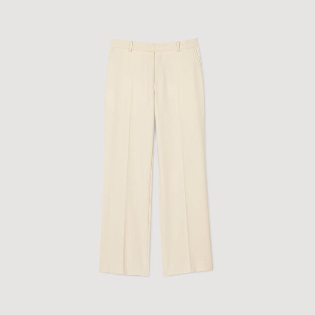 Pantalón de traje de lana