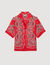 Camisa con estampado de bandana