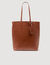 Bolso tote de cuero