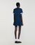 Vestido corto plisado