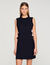 Vestido corto con aberturas