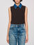 Jersey de punto y denim - Mujer | Sandro