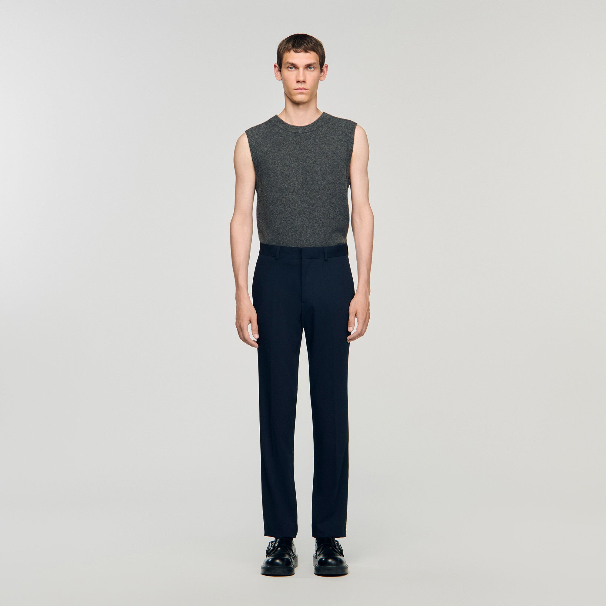 Pantalón de traje  ancho