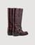 Botas altas con puntera cuadrada