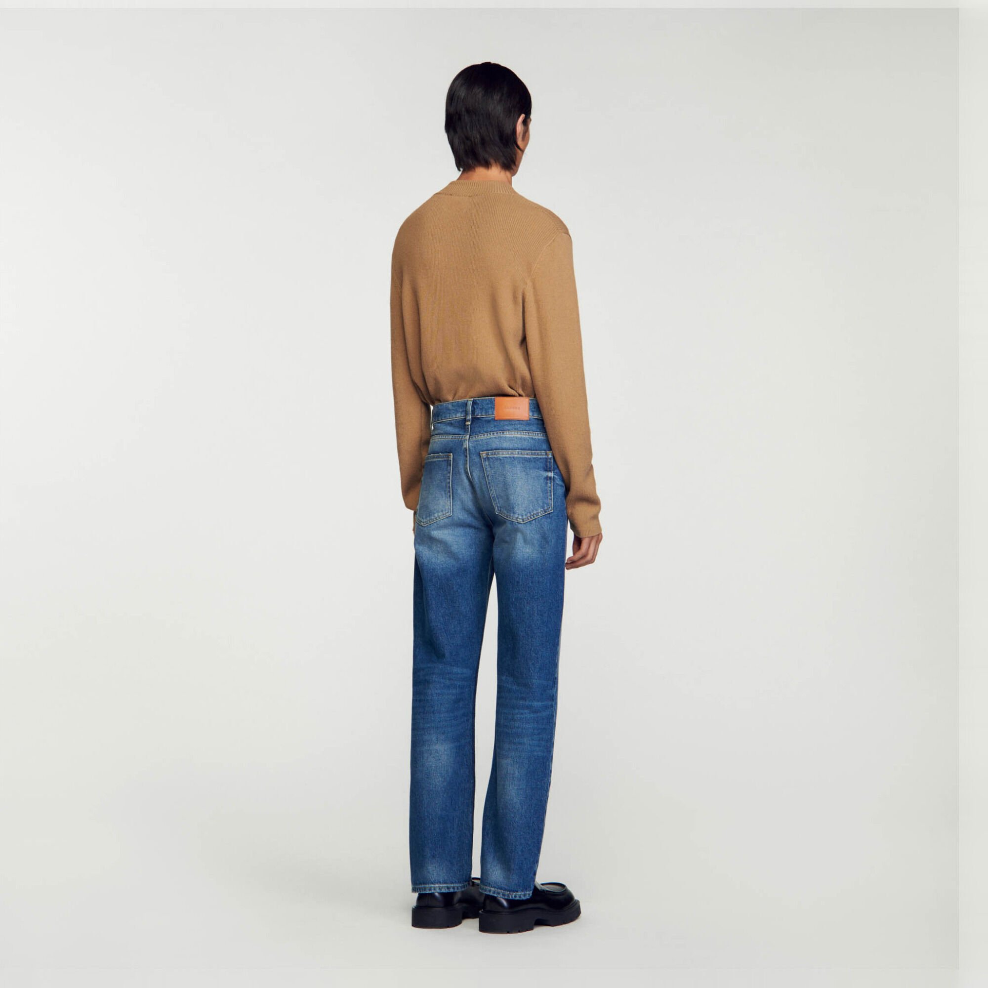 Pantalón vaquero desteñido