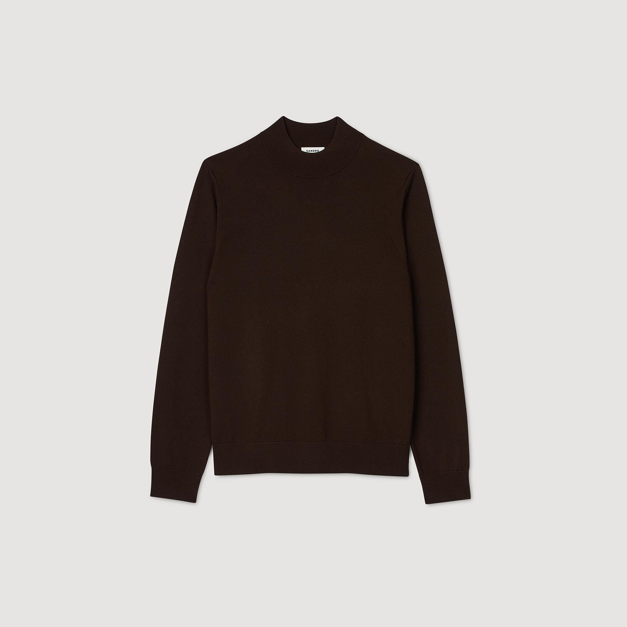 Jersey de cuello chimenea