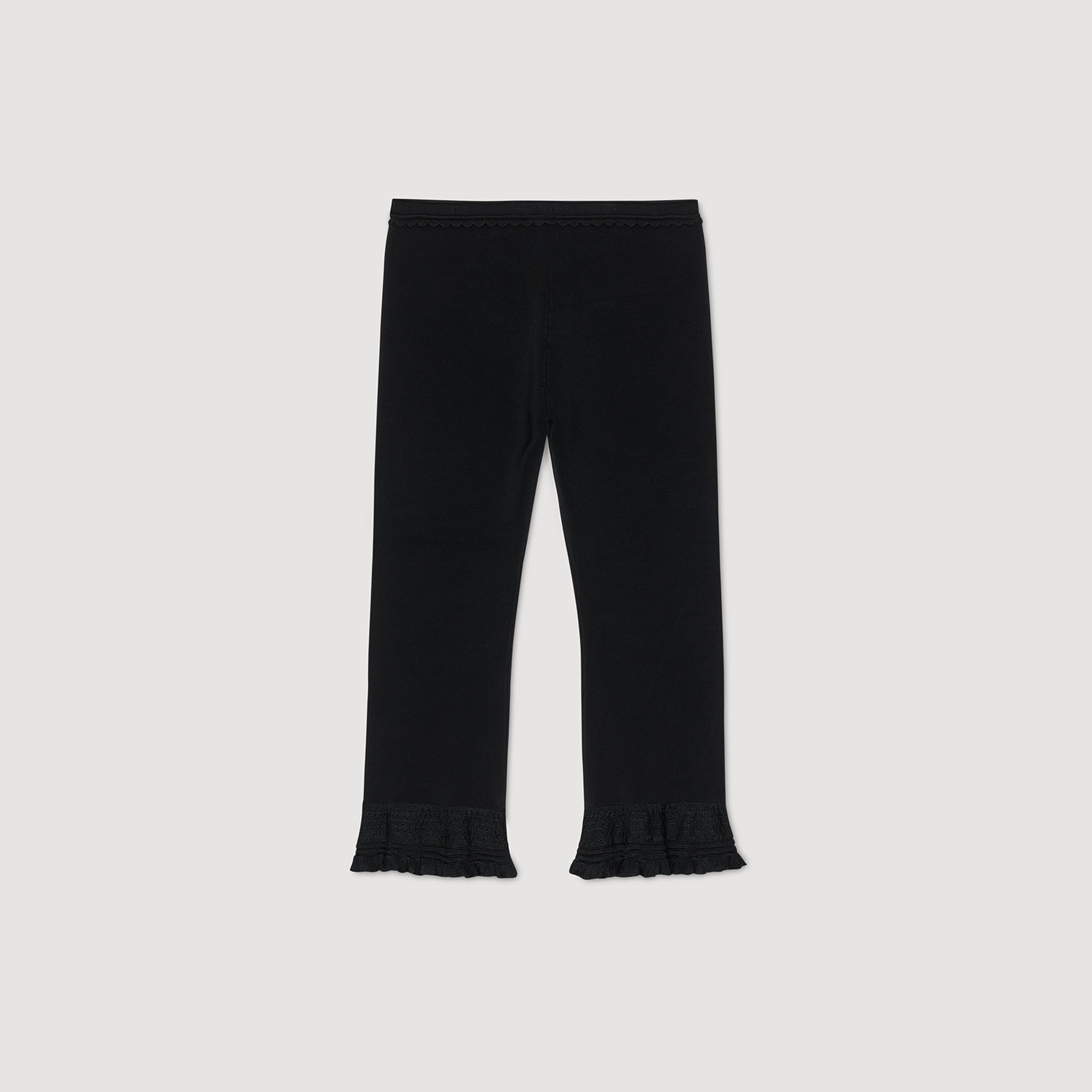 Pantalón pirata con volantes