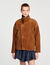 Cazadora de ante oversize
