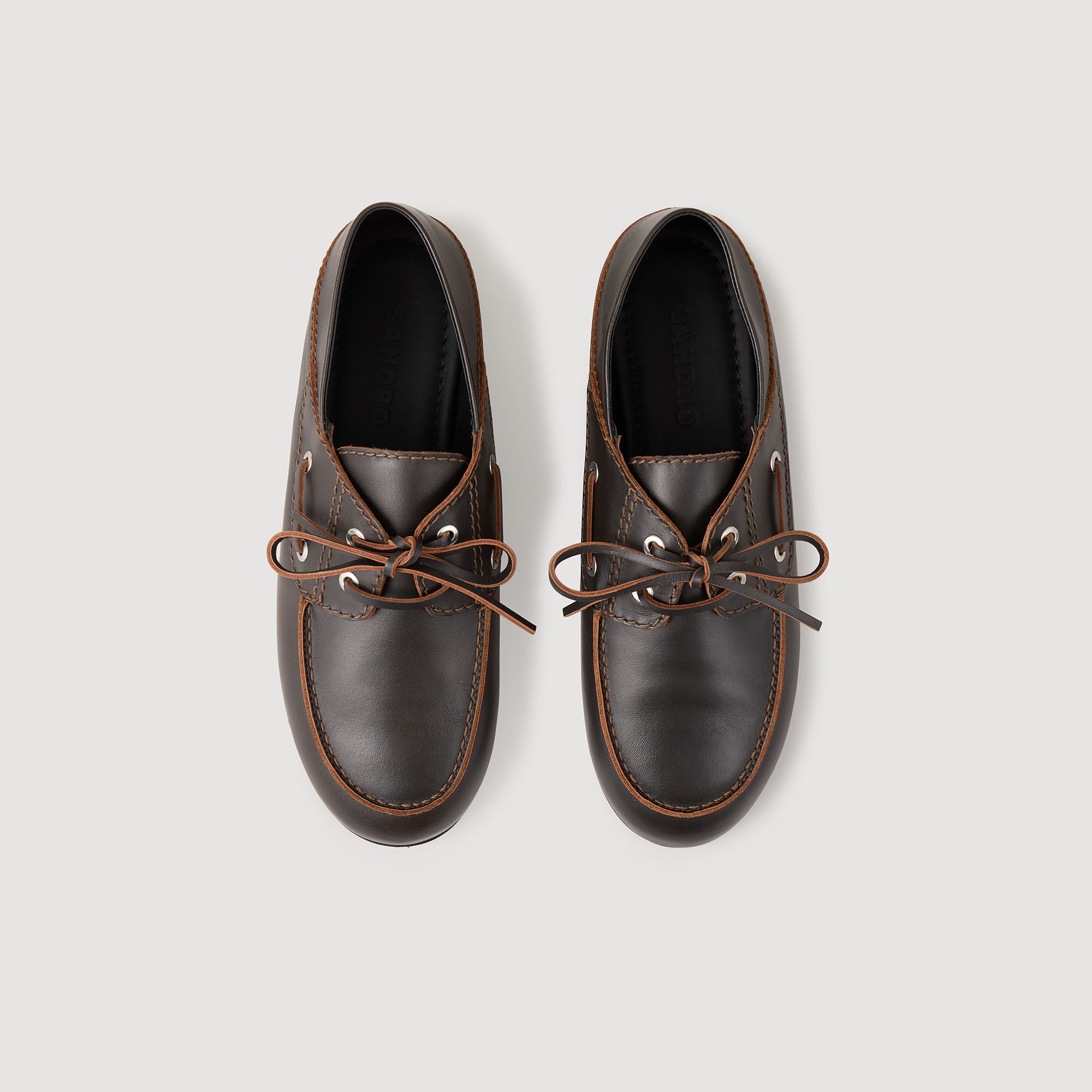 Mocasines de cuero