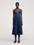 Vestido midi de mezclilla