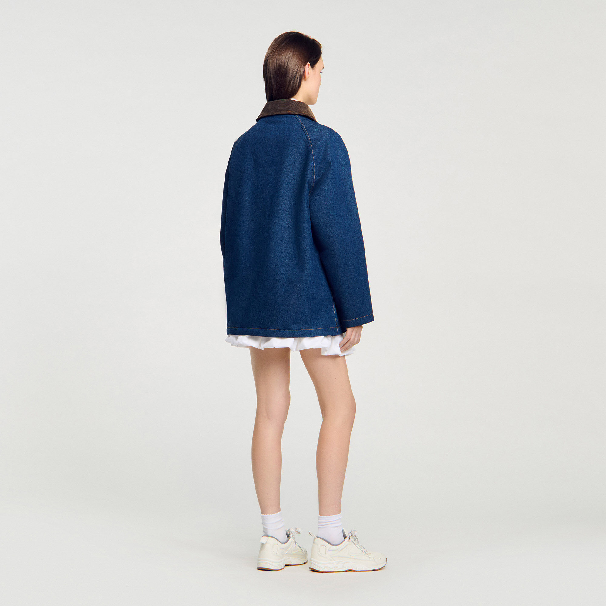 Chaqueta de trabajo de denim