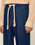 Pantalón ancho de cambray