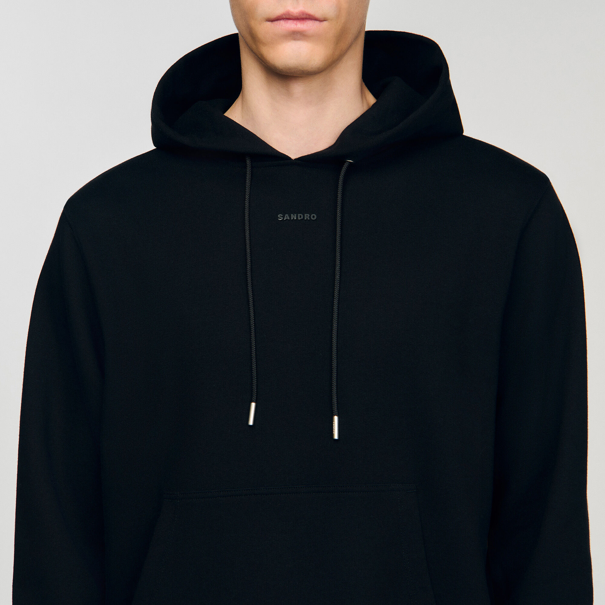 Sudadera con capucha y logo