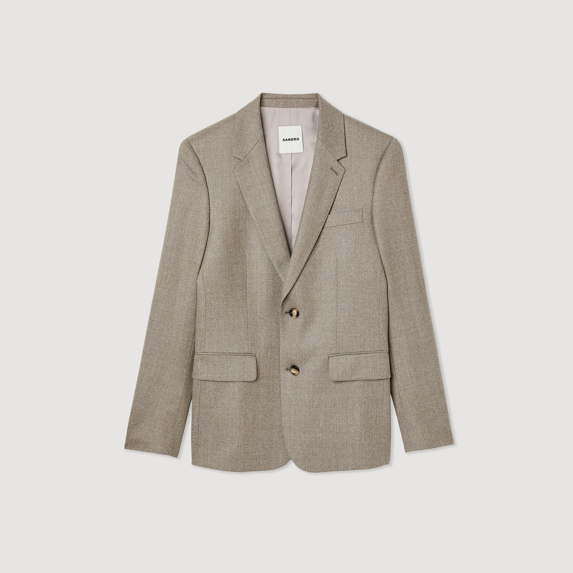 Chaqueta de sastre de franela