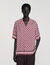 Camisa fluida con estampado Square Cross