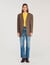 Chaqueta oversize de cuadros