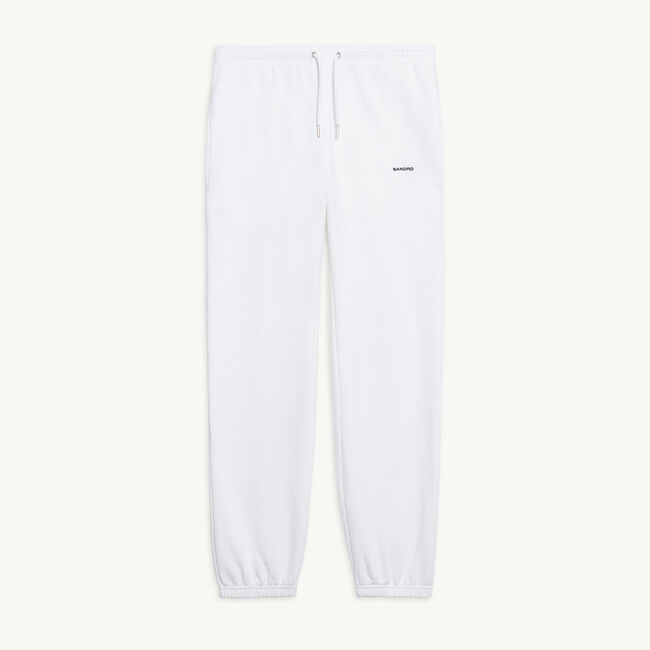 Pantalón de jogging de muletón bordado