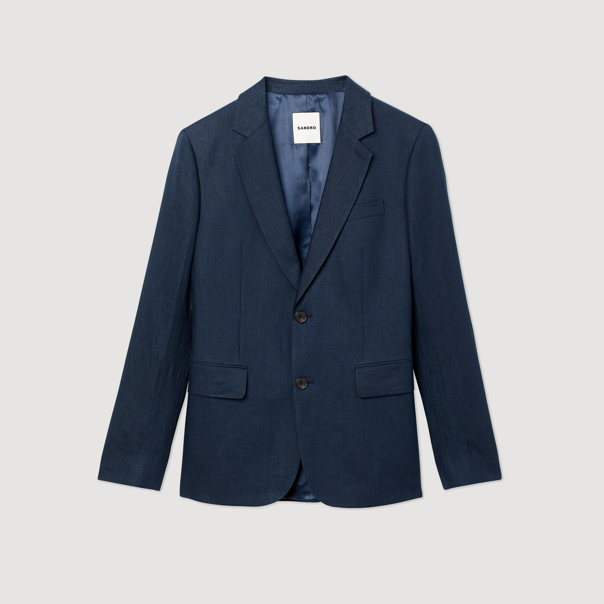 Chaqueta de traje de lino